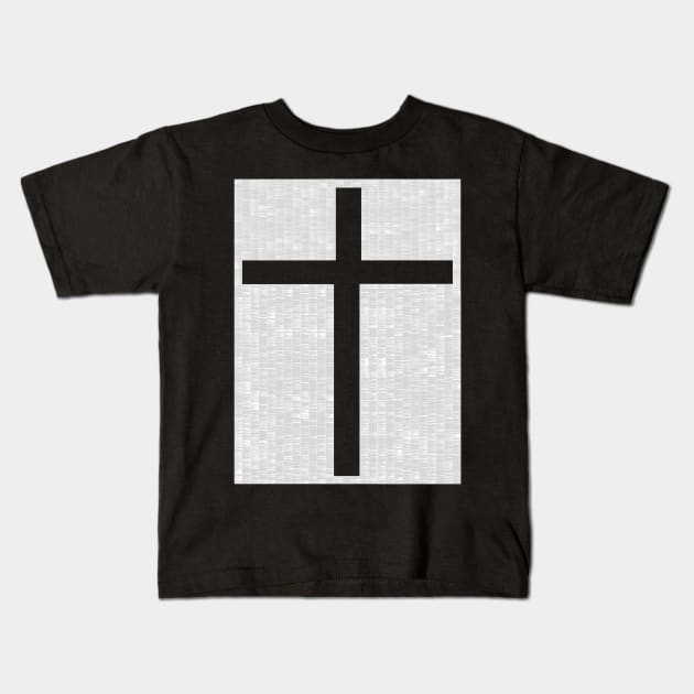 The entire bible printed in miniature Kids T-Shirt by Bundjum